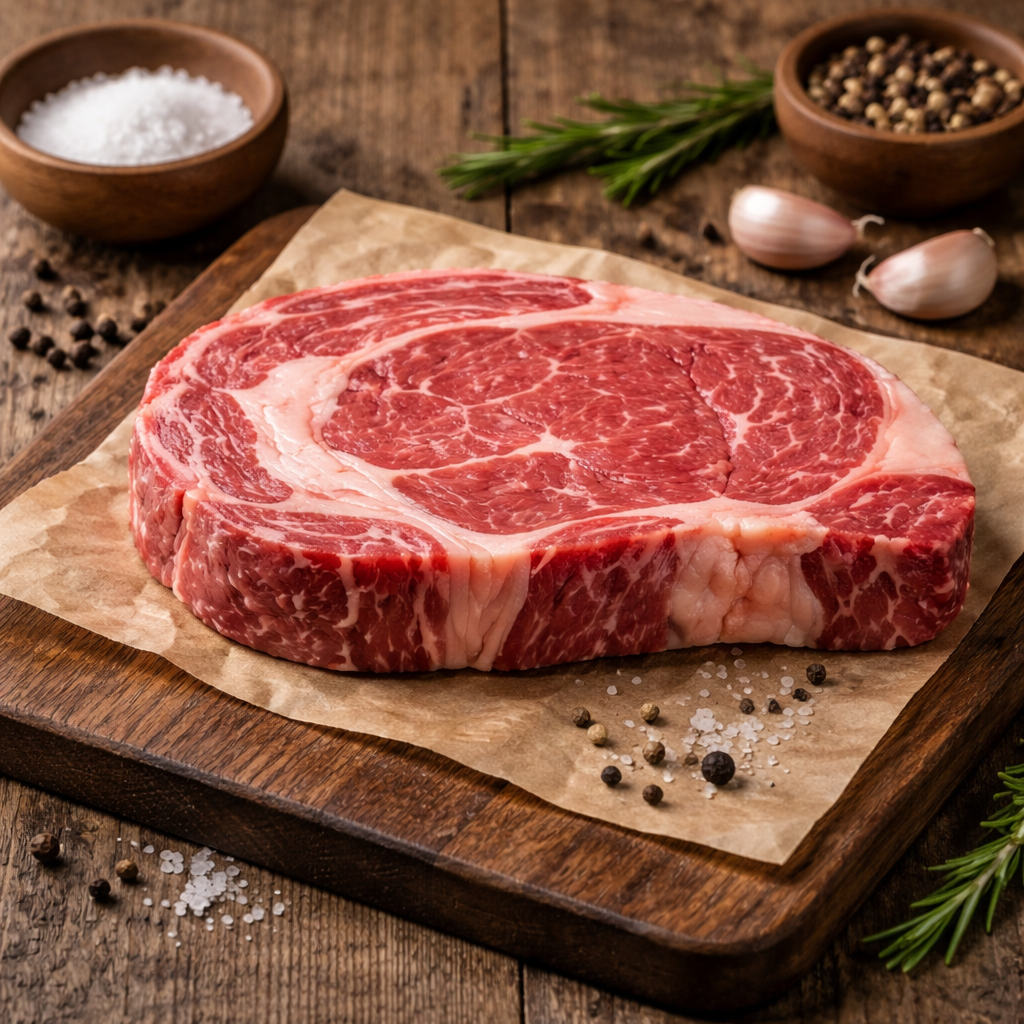 Pasture-Raised Boneless Ribeye Steak – Freddie Wieder Farms, Humansville MO