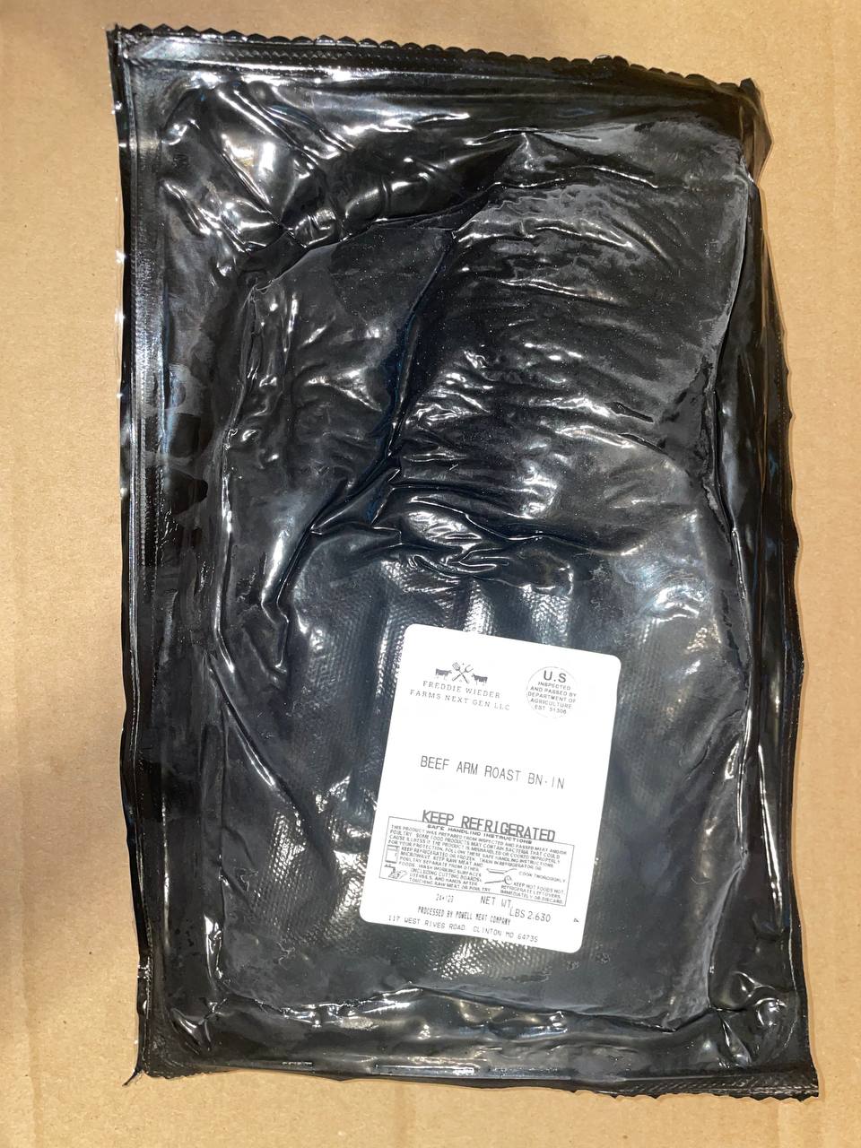 Arm Roast – Lean & Flavorful, Perfect for Slow Cooking