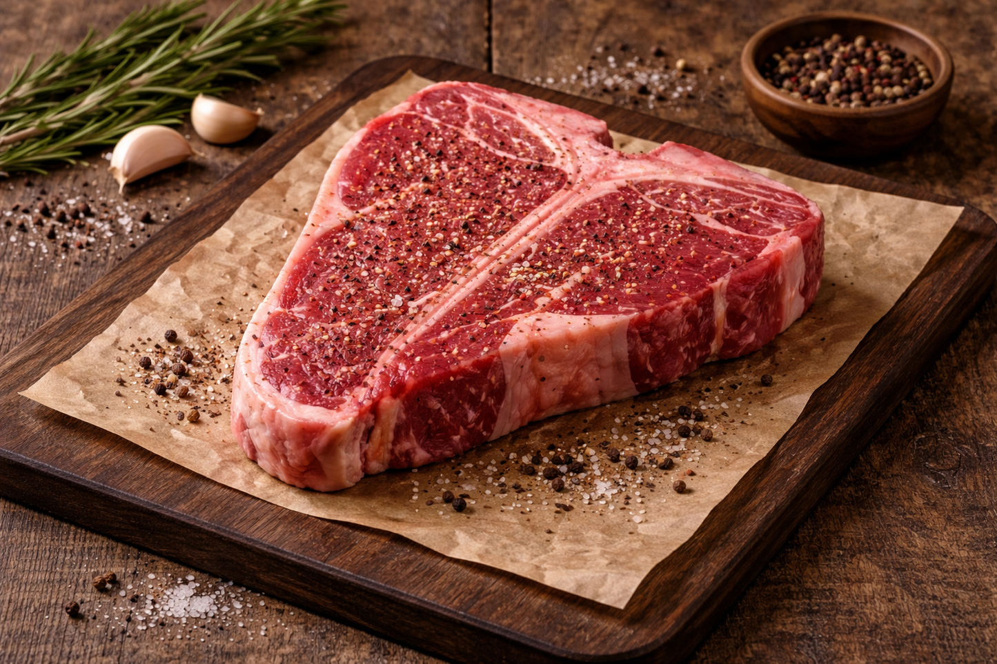 Pasture-Raised T-Bone Steak – Freddie Wieder Farms, Humansville MO