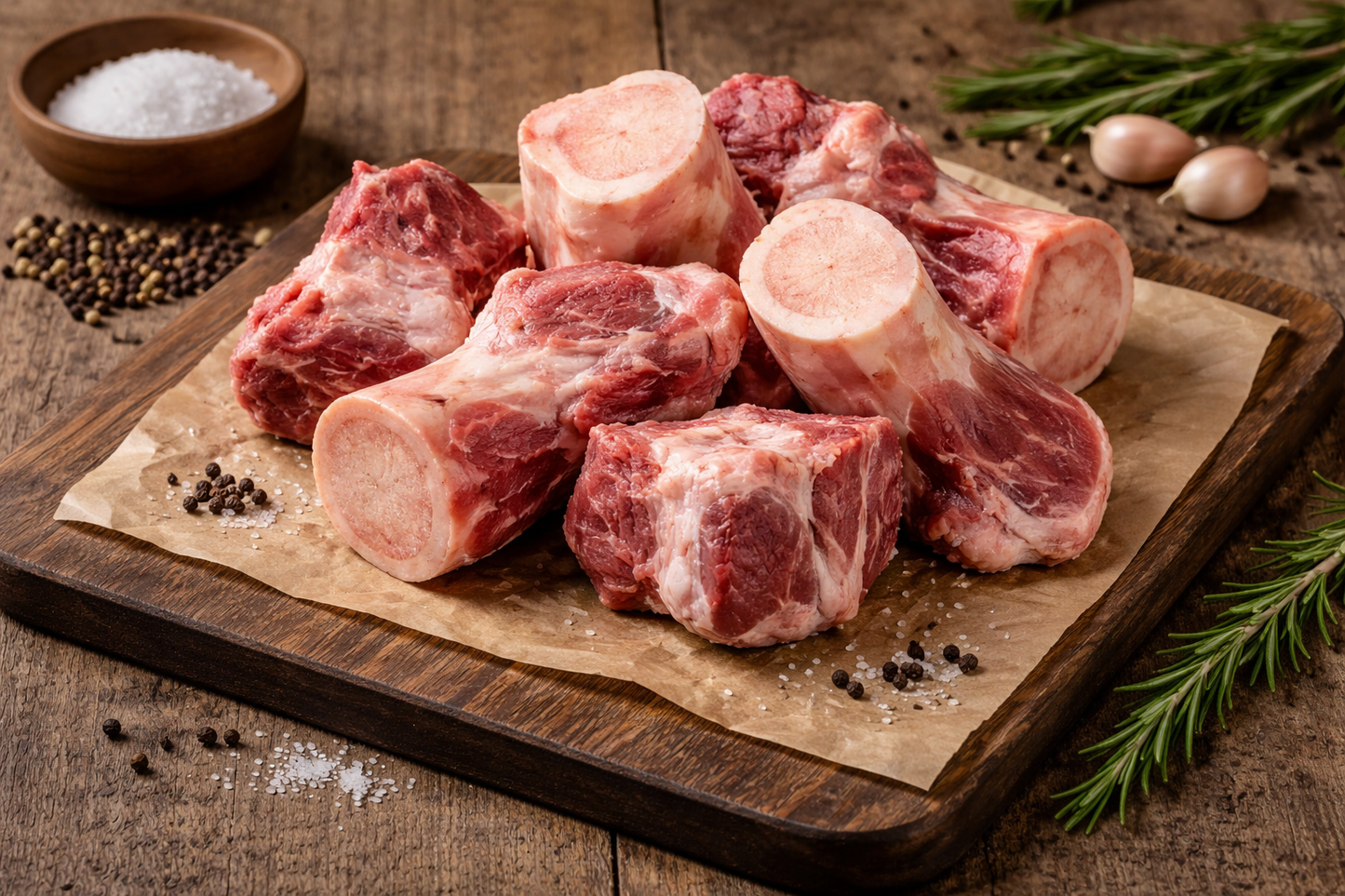 Pasture-Raised Soup Bones – Freddie Wieder Farms, Humansville MO