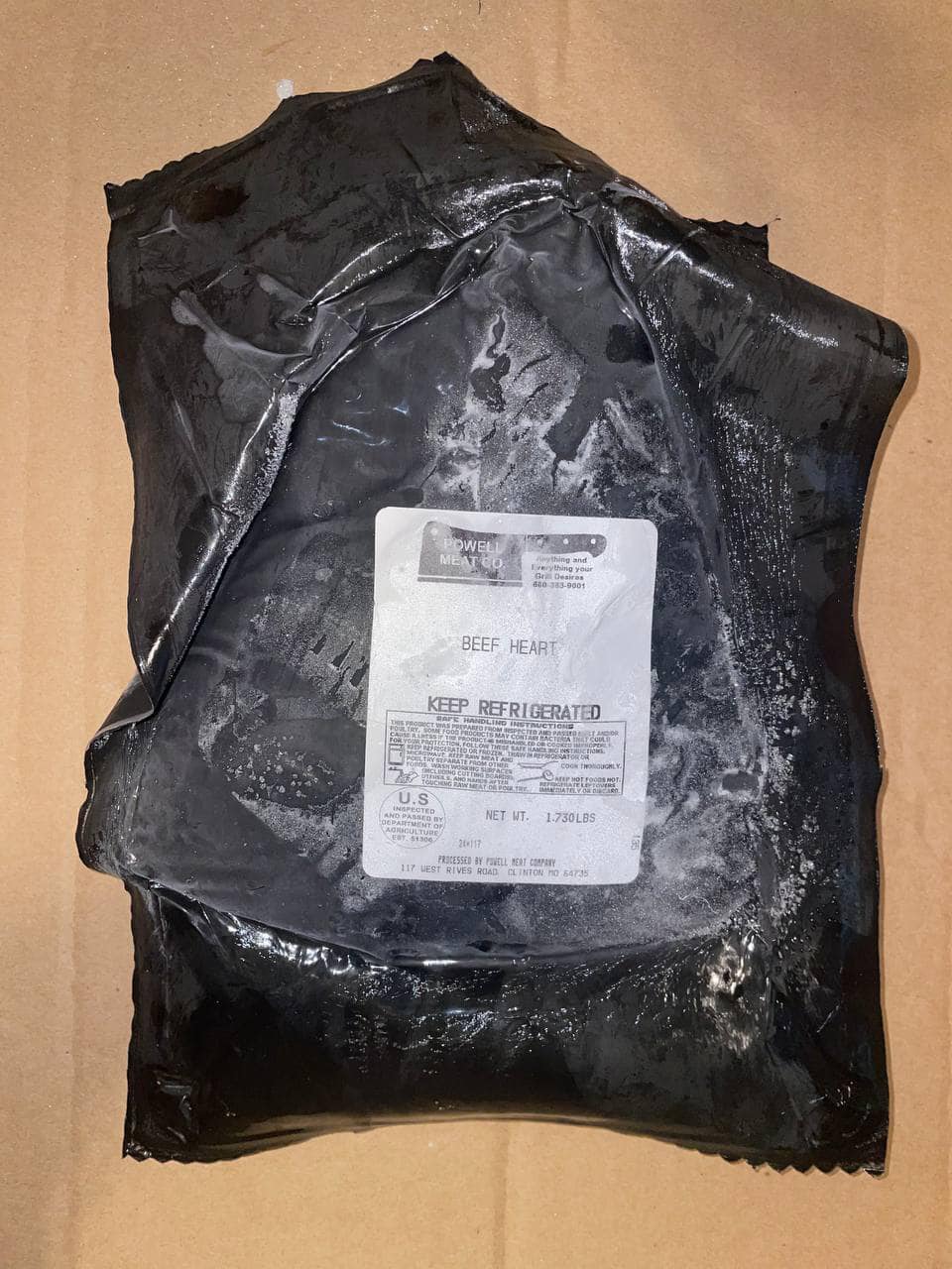 Beef Heart – Nutrient-Dense & Rich in Flavor