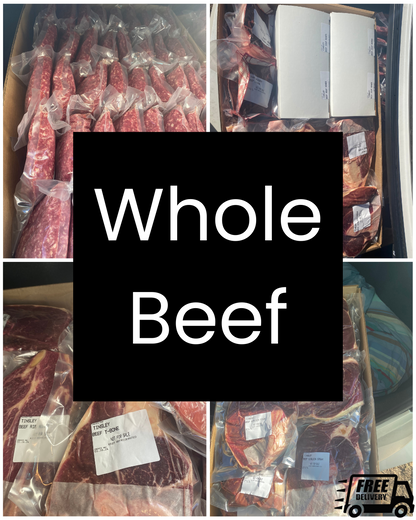 USDA Certified Grass Fed and Finished Beef (Whole Beef Deposit)