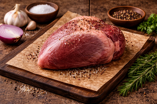 Pasture-Raised Beef Heart – Freddie Wieder Farms, Humansville MO