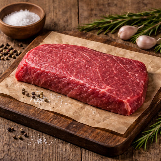 Pasture-Raised Flat Iron Steak – Freddie Wieder Farms, Humansville MO