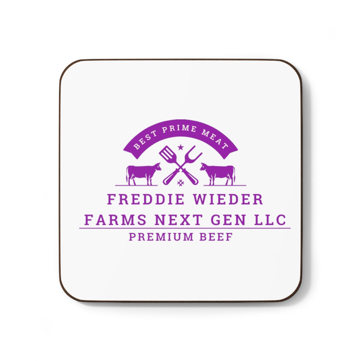 Freddie Wieder Farms Hardboard Back Coaster