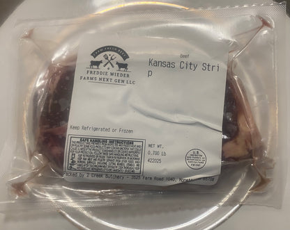 KC Strip Steak - Classic Grass-Fed Beef Cut for Grilling